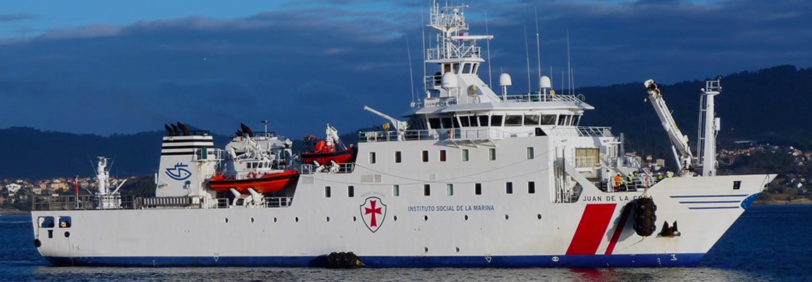 EZSA realizará los servicios de control de calidad del buque hospital Juan de la Cosa